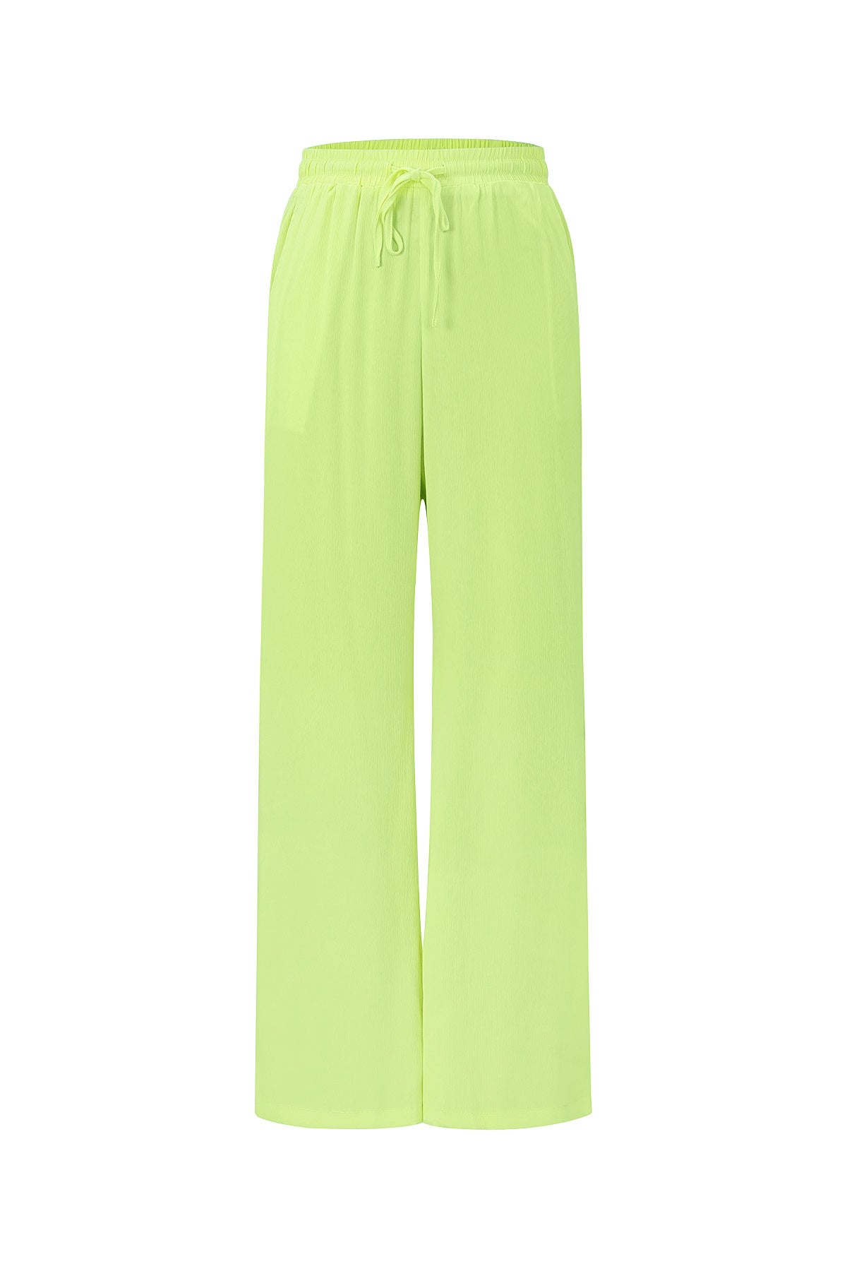 Damen Hose Gerade Uni | Polyester | Mehrfarbig