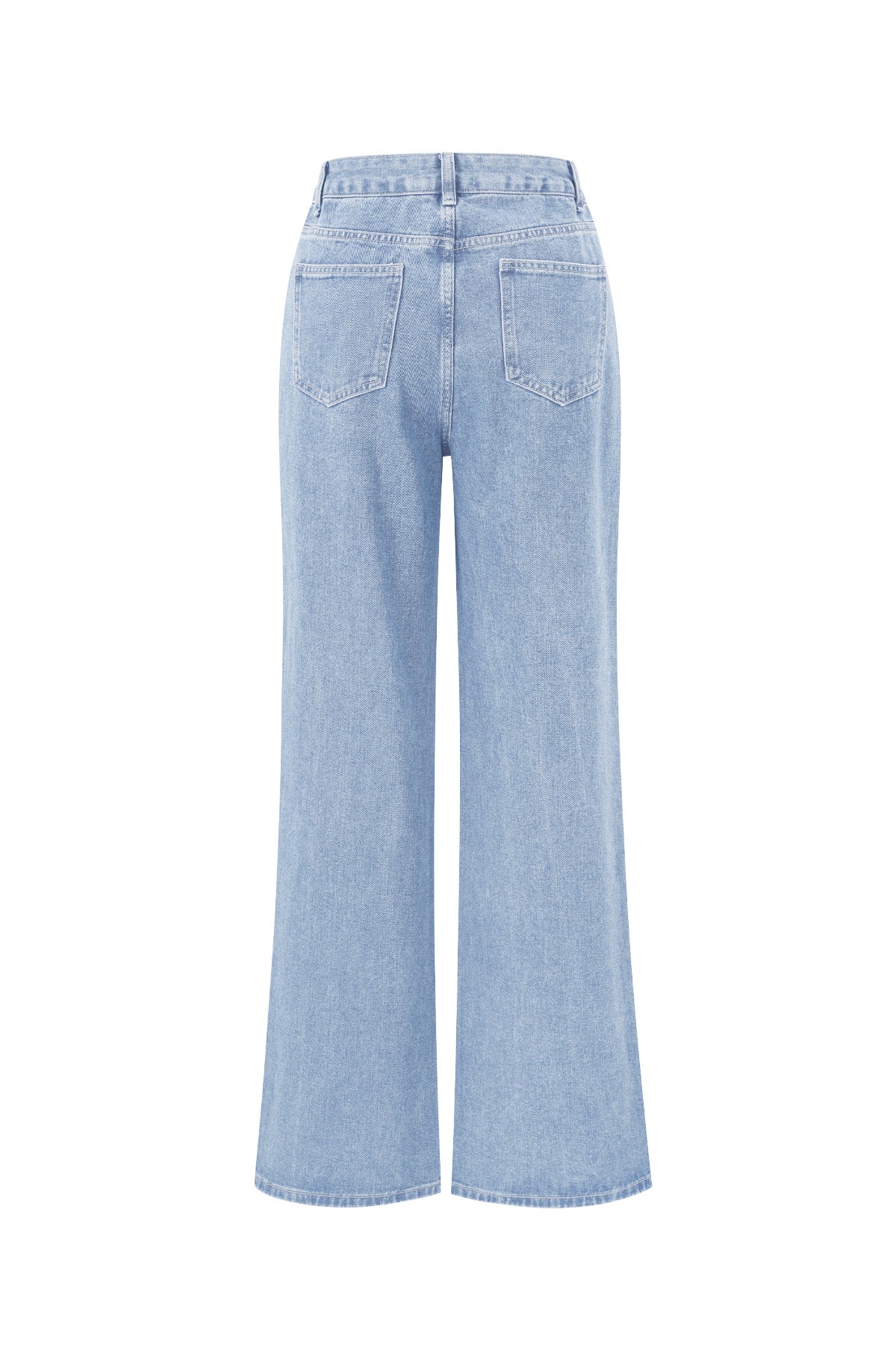 Damen Jeans Herzstickerei | Baumwolle | Blau