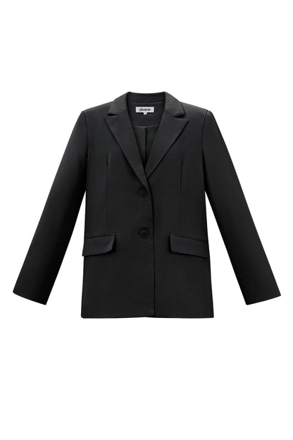 Polyester Damen Anzug-Set Tailliert Schleifen-Detail
