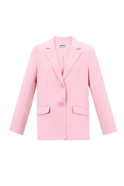 Polyester Damen Anzug-Set Tailliert Schleifen-Detail