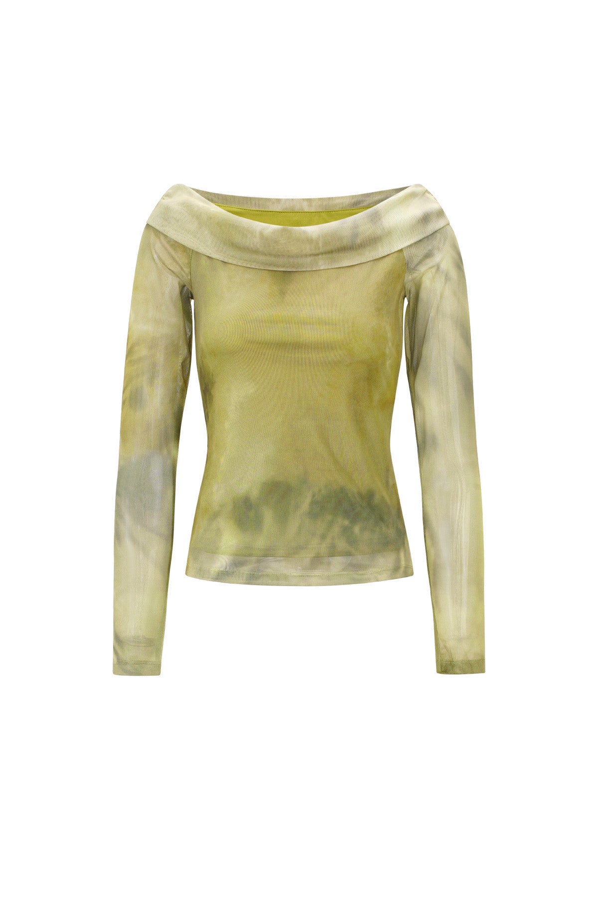 damen langarmshirt vollton zeitlos | polyester | grün