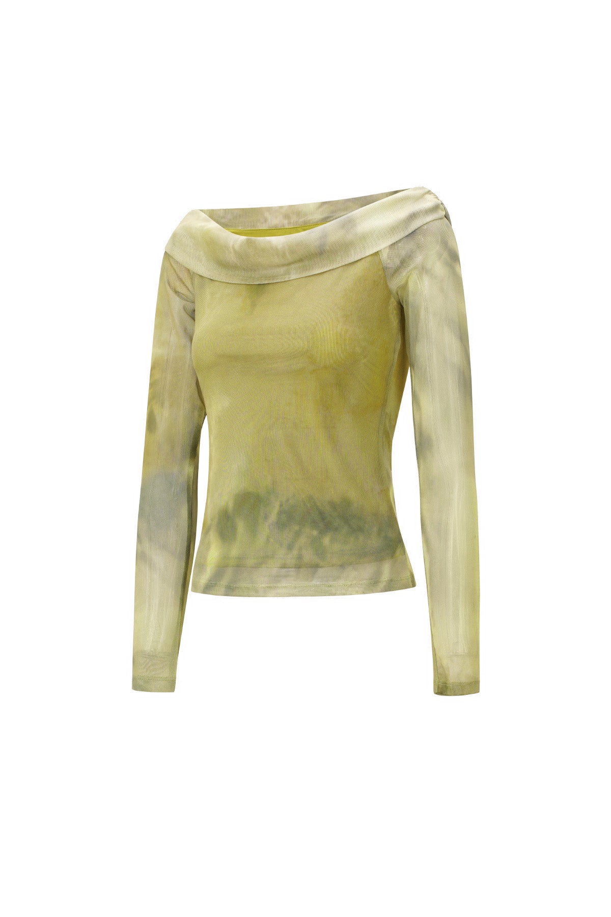 damen langarmshirt vollton zeitlos | polyester | grün
