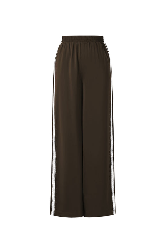Damen Hose Sport Farbkontrast | Polyester | Mehrfarbig