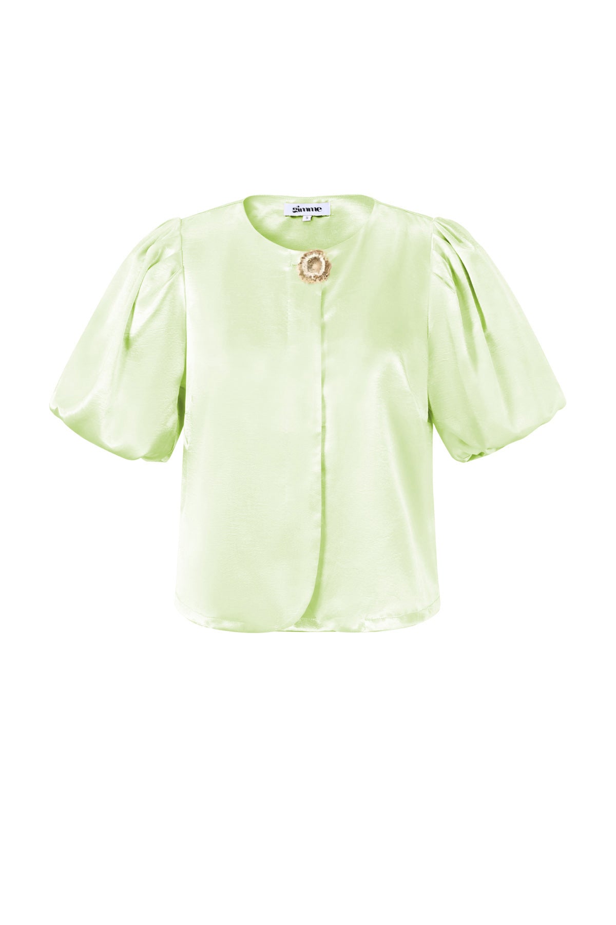 damen top kurzarm elegant | polyester | mehrfarbig