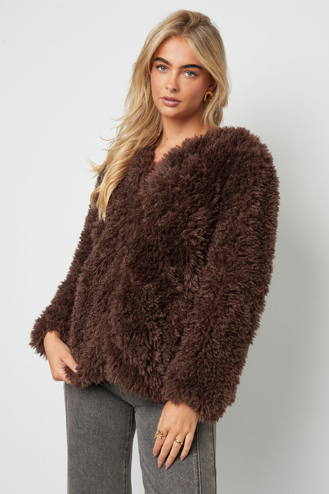 Damen Jacke Einfarbig Elegant | Polyester | Mehrfarbig