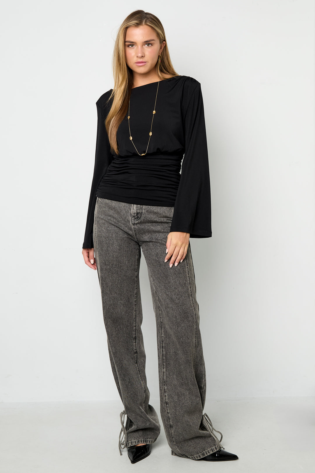 damen langarmshirt einfarbig | polyester | mehrfarbig