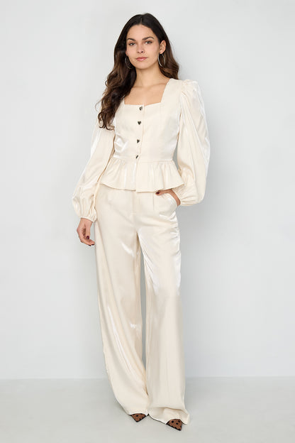 Damen Hose Velvet Kiss | Samt | Mehrfarbig