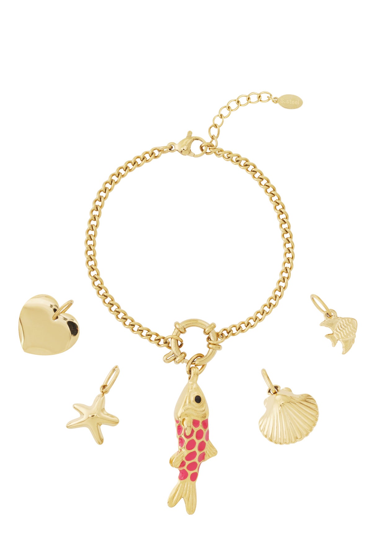 diy armband mit fischen