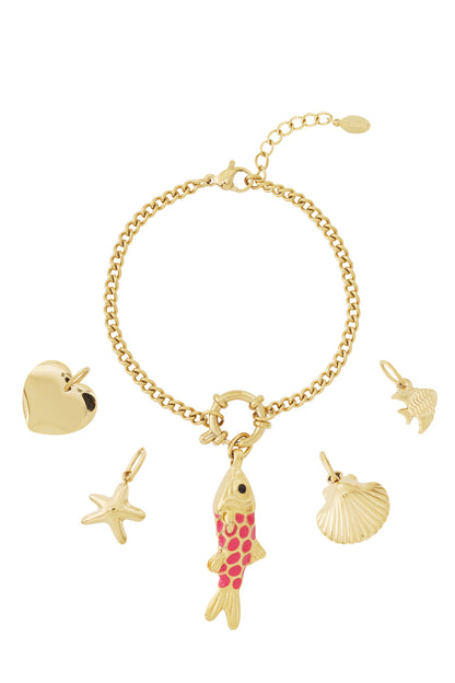 DIY Armband mit Fischen
