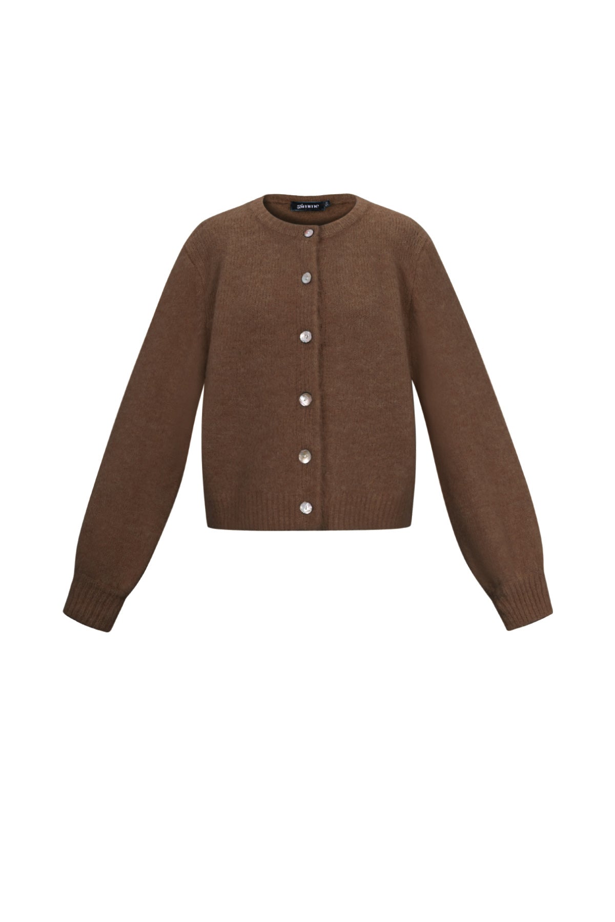 Damen Cardigan Gestrickt Elegant | Polyester | Mehrfarbig