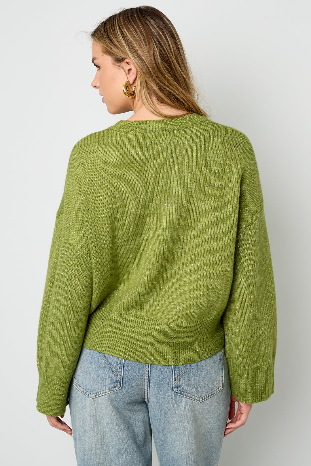 damen strickpullover warm gehobener | polyester | mehrfarbig