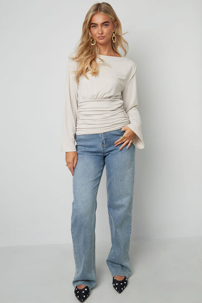 Damen Langarmshirt Einfarbig | Polyester | Mehrfarbig