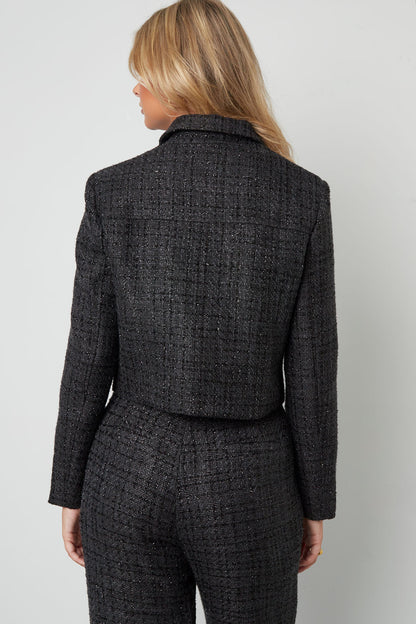 Damen Jacke Kariert Elegant | Polyester | Mehrfarbig