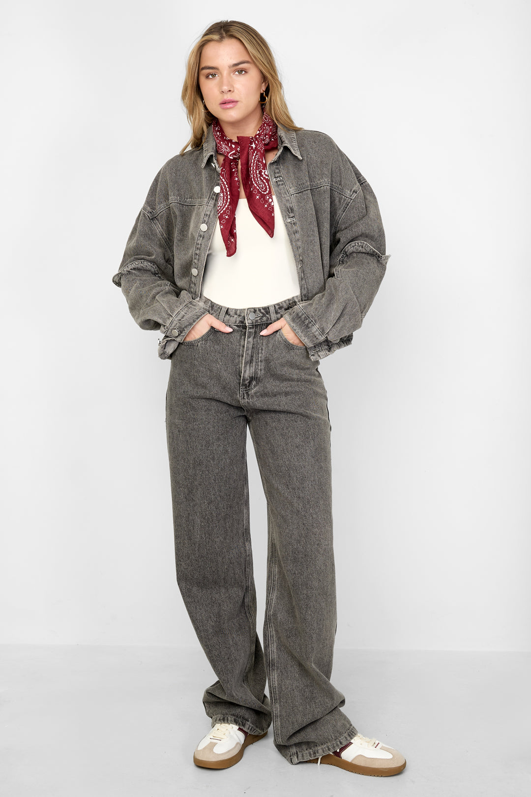 damen hose four seasons | baumwolle | rosa