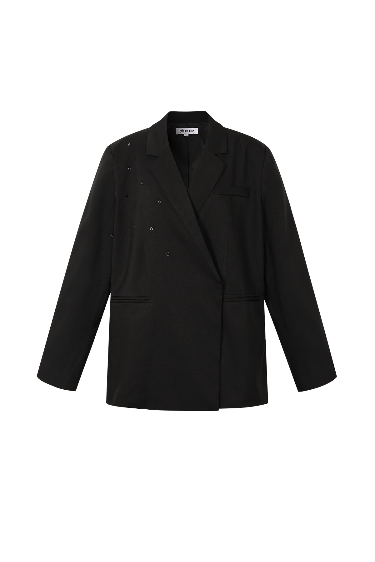damen blazer klassisch | gewebt | schwarz & creme bis xl