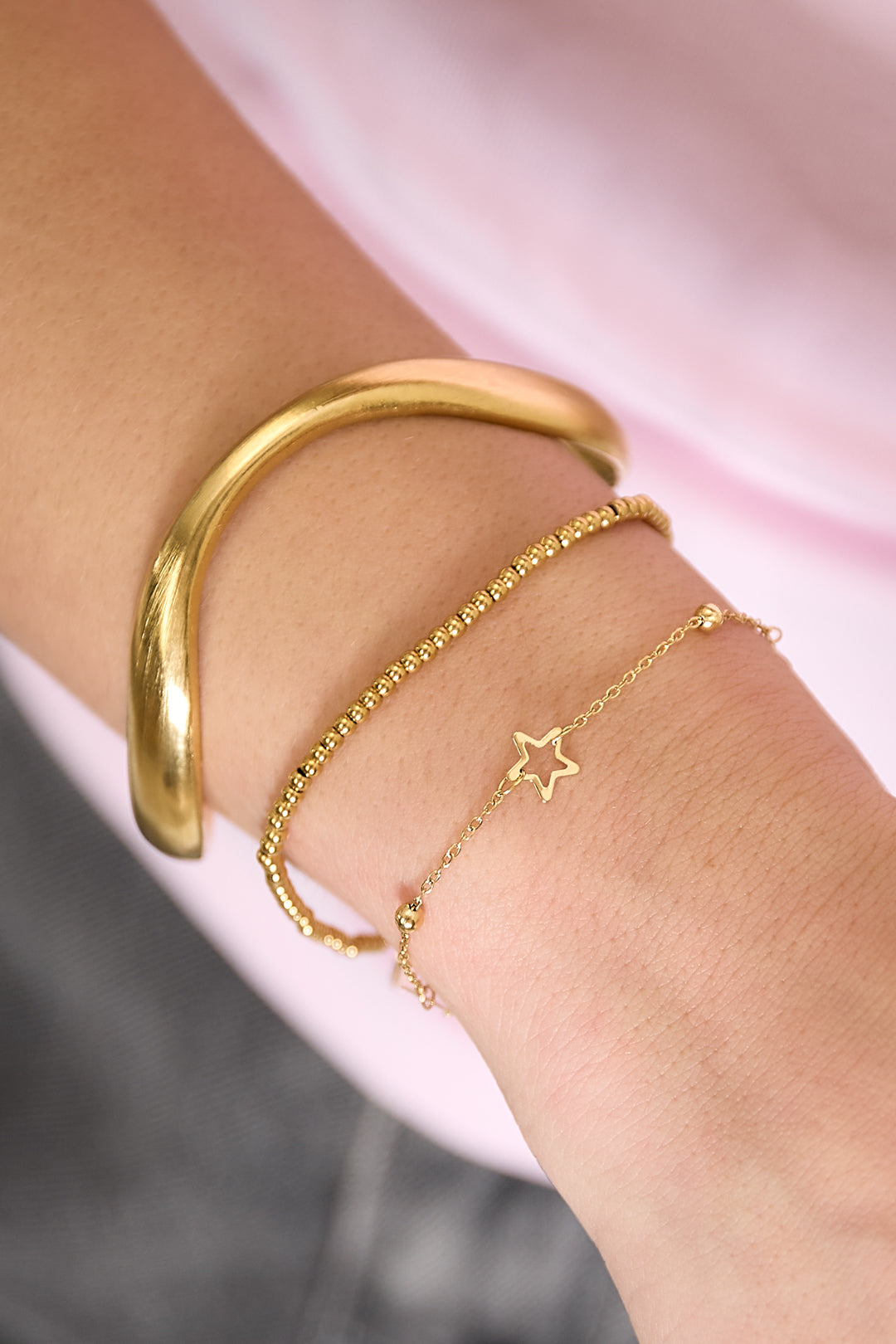 organisch geformtes armband
