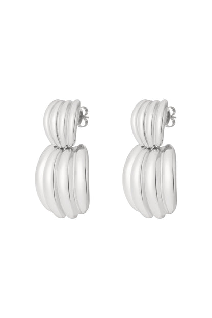 Damen Ohrstecker Geometrisch Edel | Edelstahl | Gold & Silber