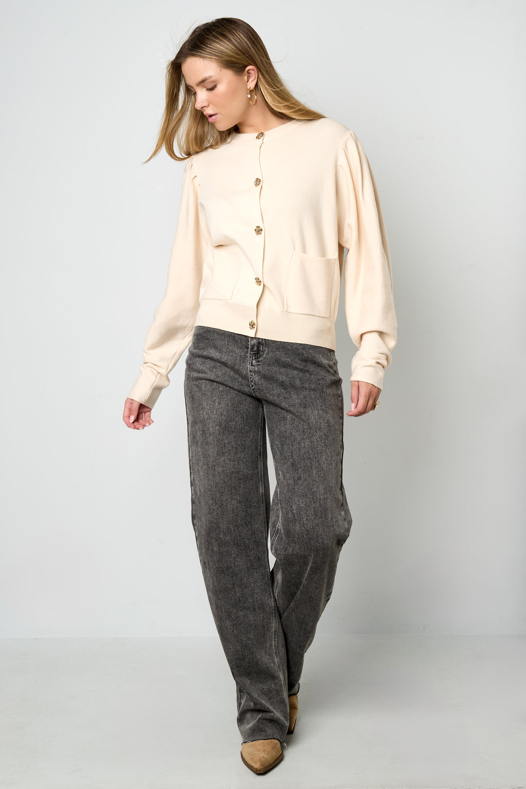 Damen Cardigan Viskose Einfarbig | Viskose | Mehrfarbig