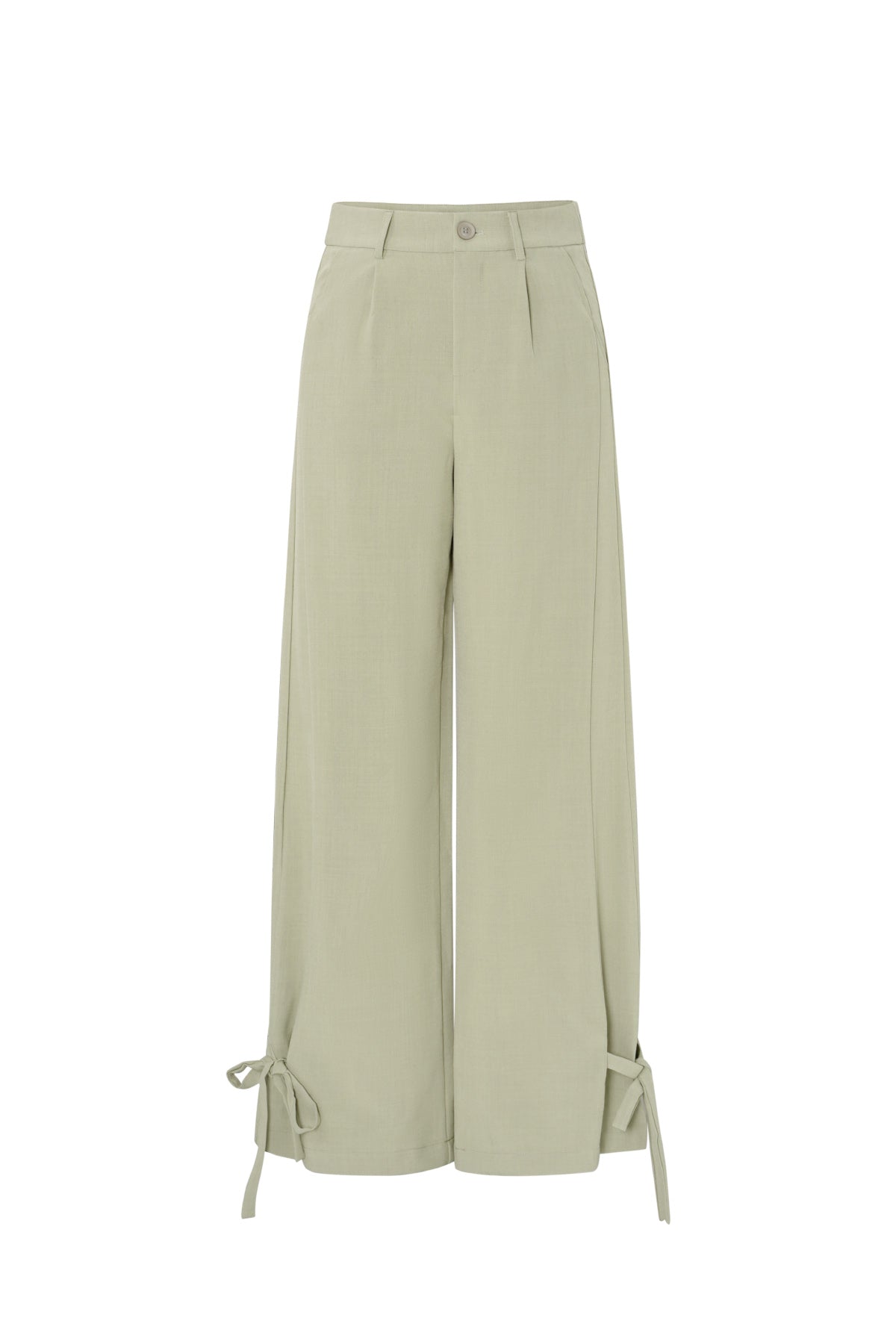 damen hose gerade geschnitten | polyester | mehrfarbig