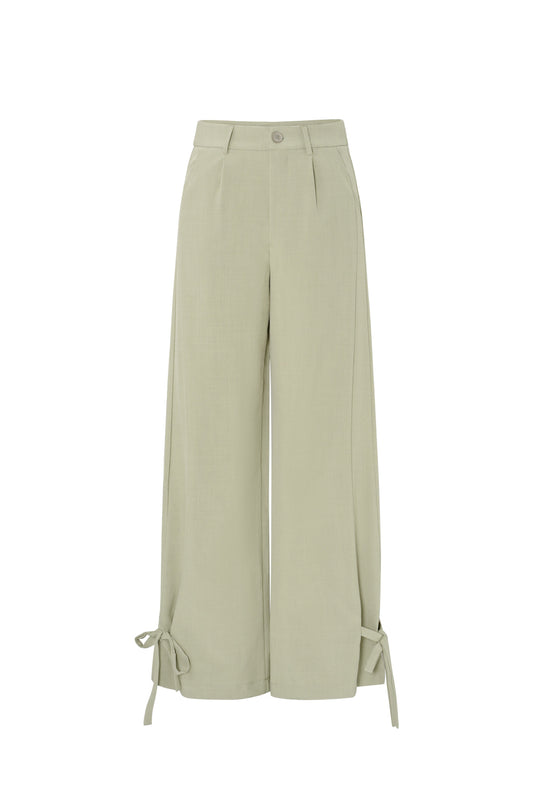 Damen Hose Gerade Geschnitten | Polyester | Mehrfarbig