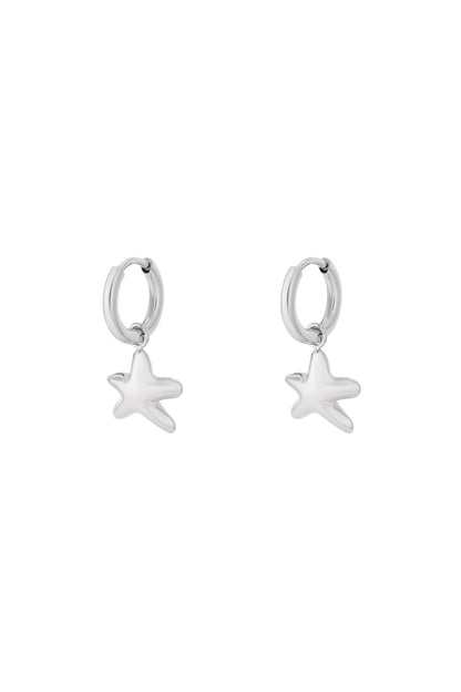 Damen Ohrstecker Mini-Stern Marine 14K | Edelstahl vergoldet | Goldfarbe