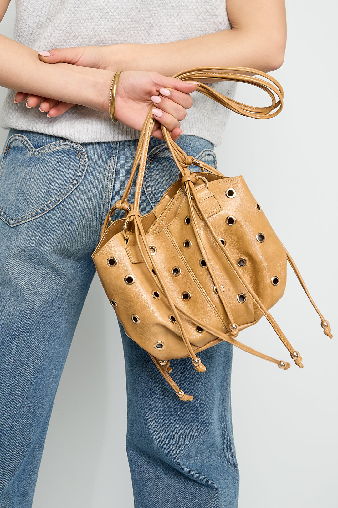 yehwang schultertasche pu-kunstleder | 2 farben