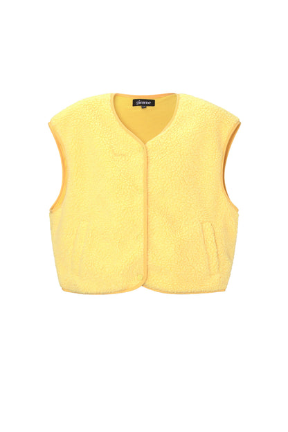 Damen Weste Unifarben Elegant | Polyester | Mehrfarbig