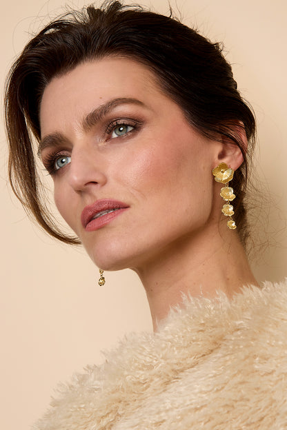 Damen Ohrringe Blume Daily | Edelstahl 304S | Gold & Silber