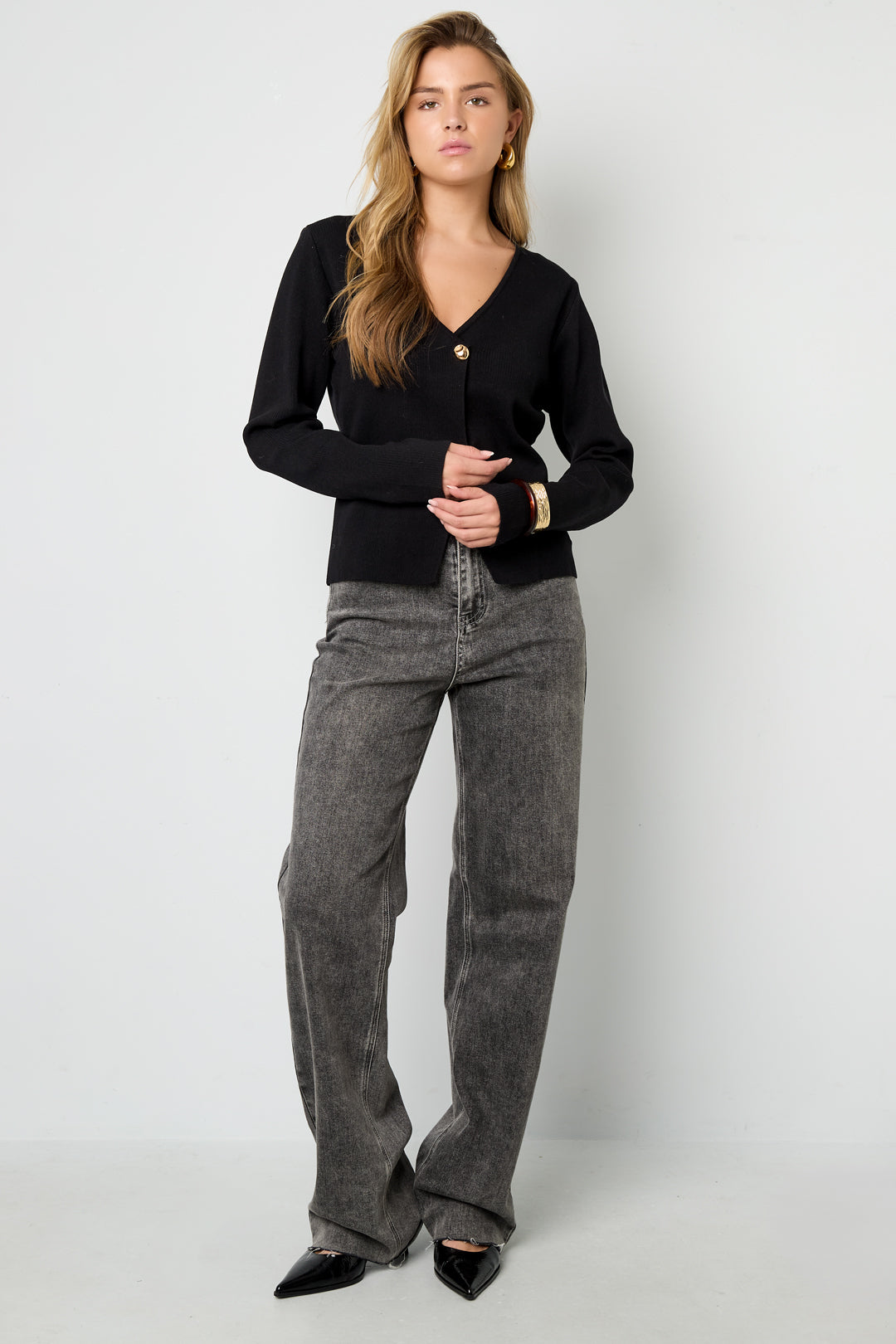 damen cardigan viskose strick luxus | viskose | mehrfarbig