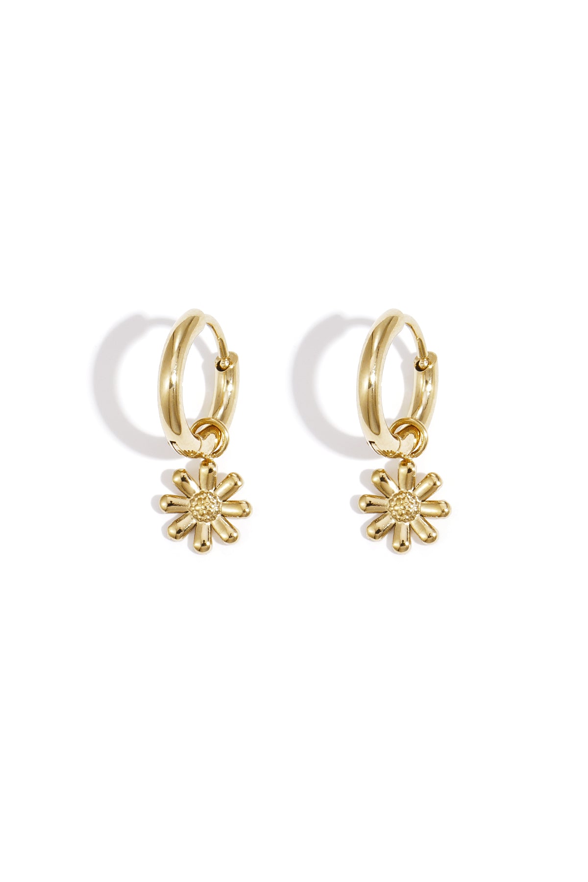Damen Ohrringe Gänseblümchen | Edelstahl | Gold & Silber