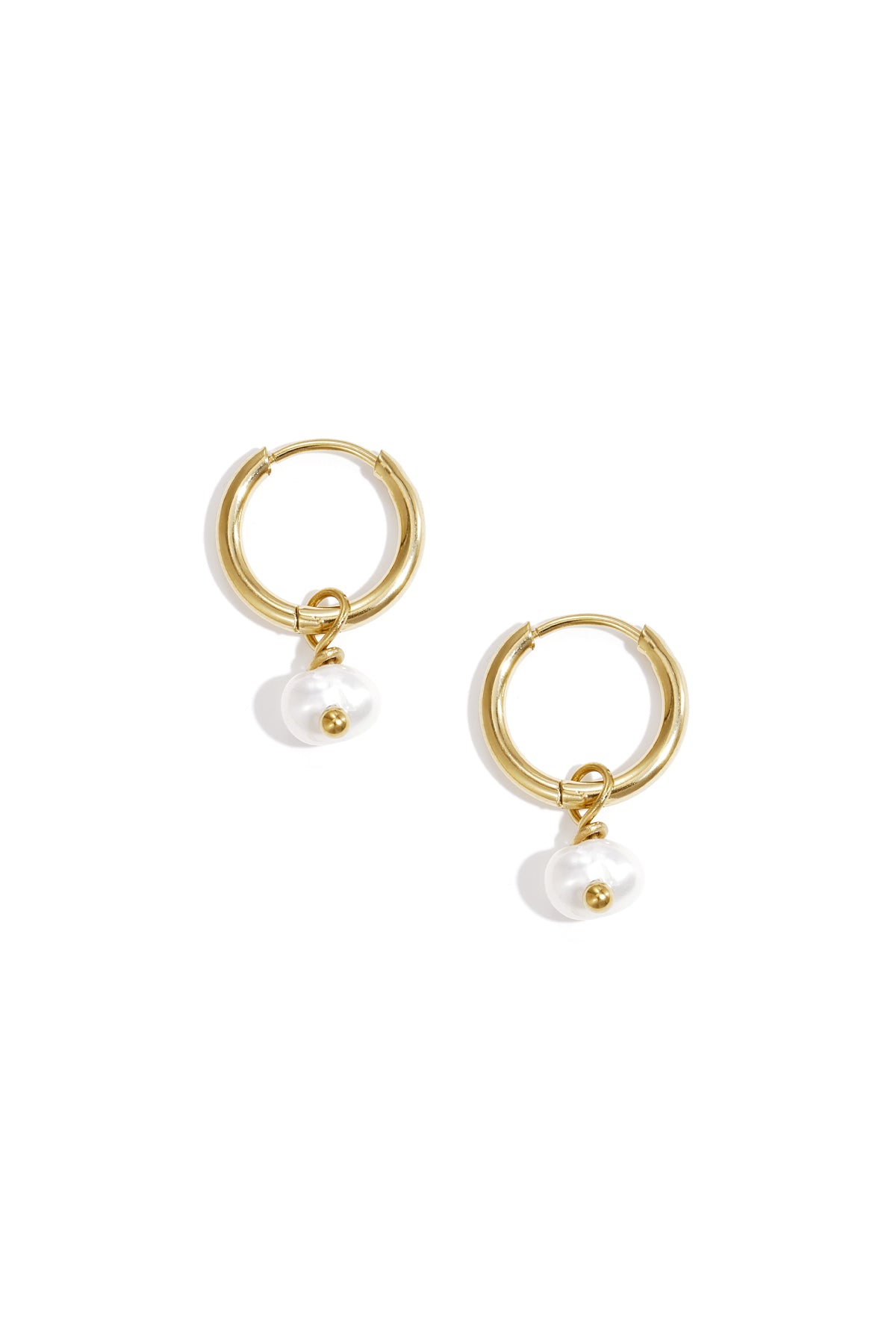 Damen Ohrringe Pearl of the Sea | Edelstahl | Weiß & Rosa