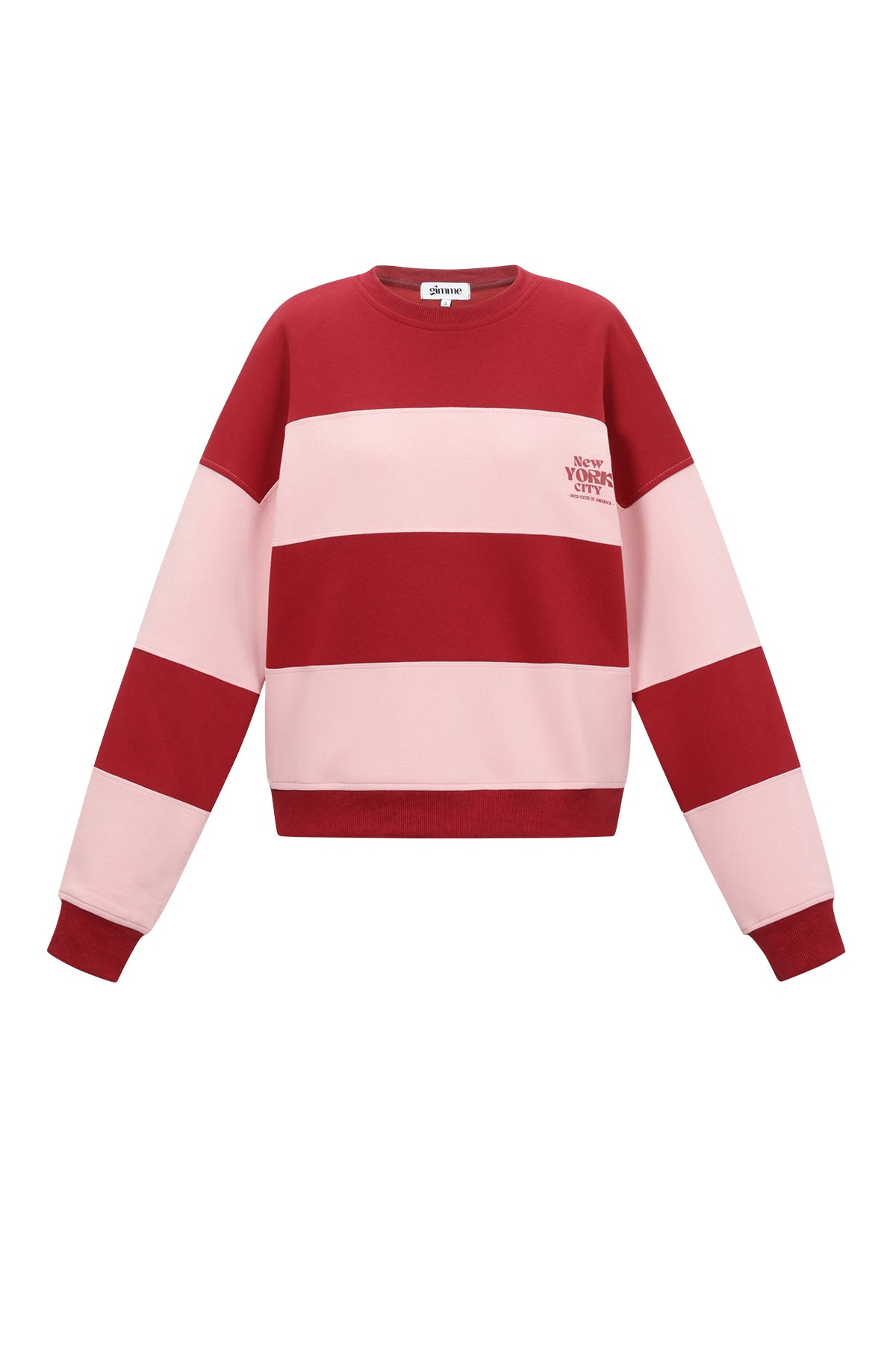 Damen Pullover Streifen Strick | Baumwolle | Mehrfarbig