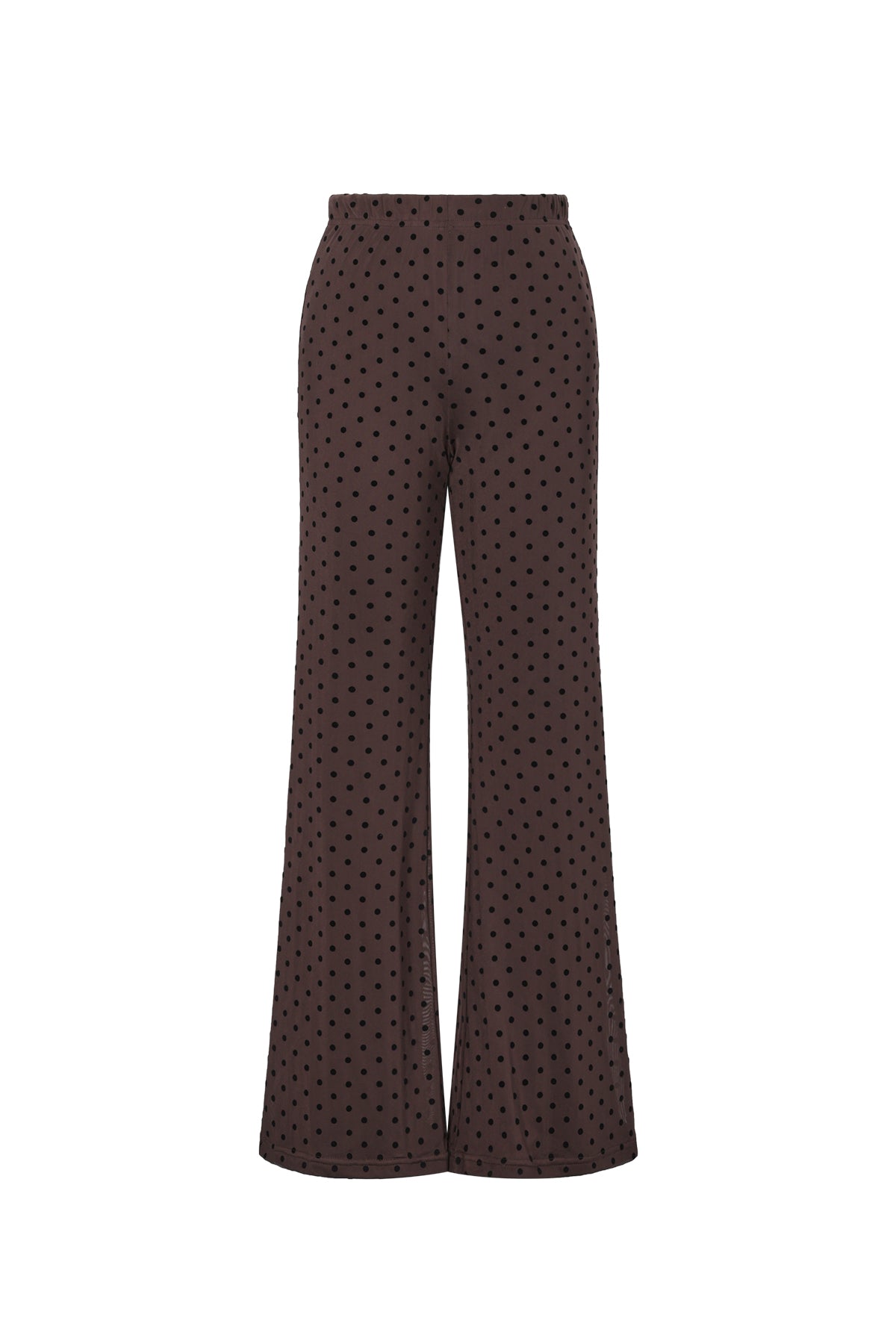 Damen Hose Tupfen Elegant | Polyester | Mehrfarbig