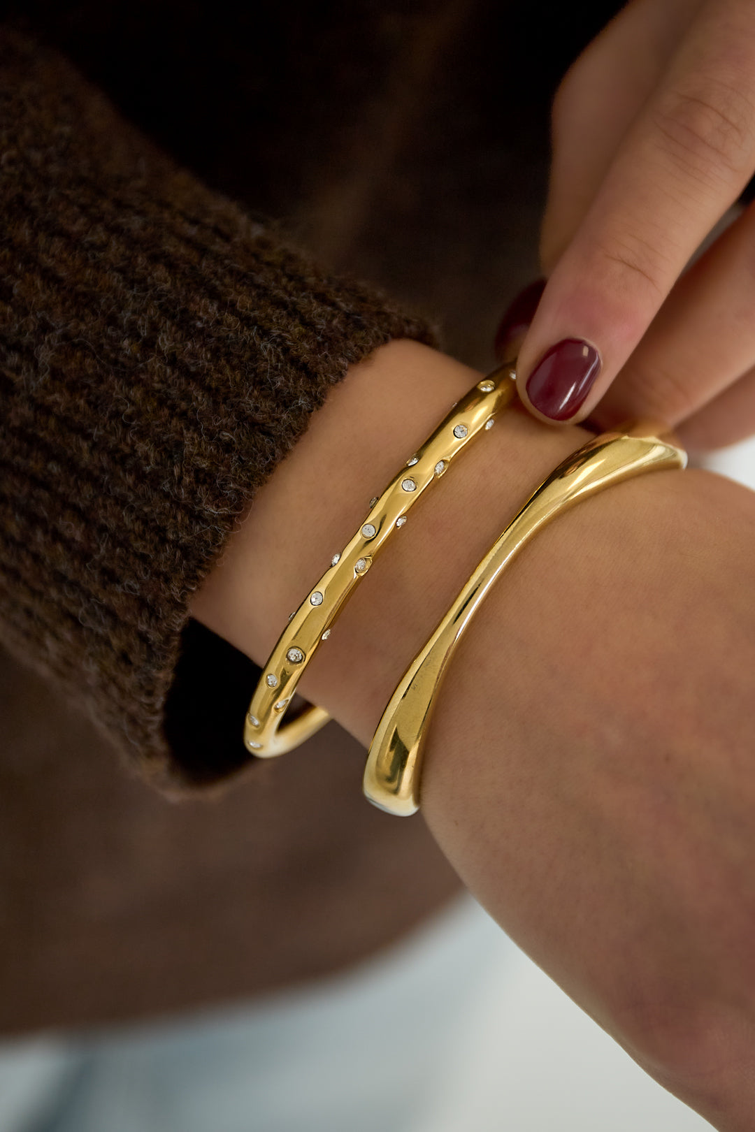 organisch geformtes armband