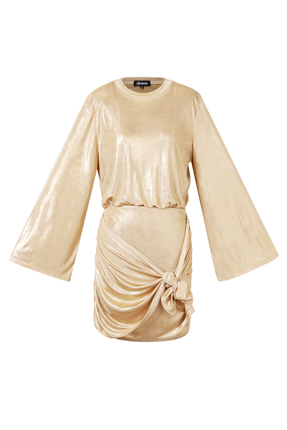 damen minikleid bindung elegant | polyester | mehrfarbig