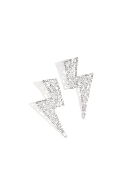 Damen Ohrstecker Geometrisch Zirkon | Kupfer | Gold & Silber