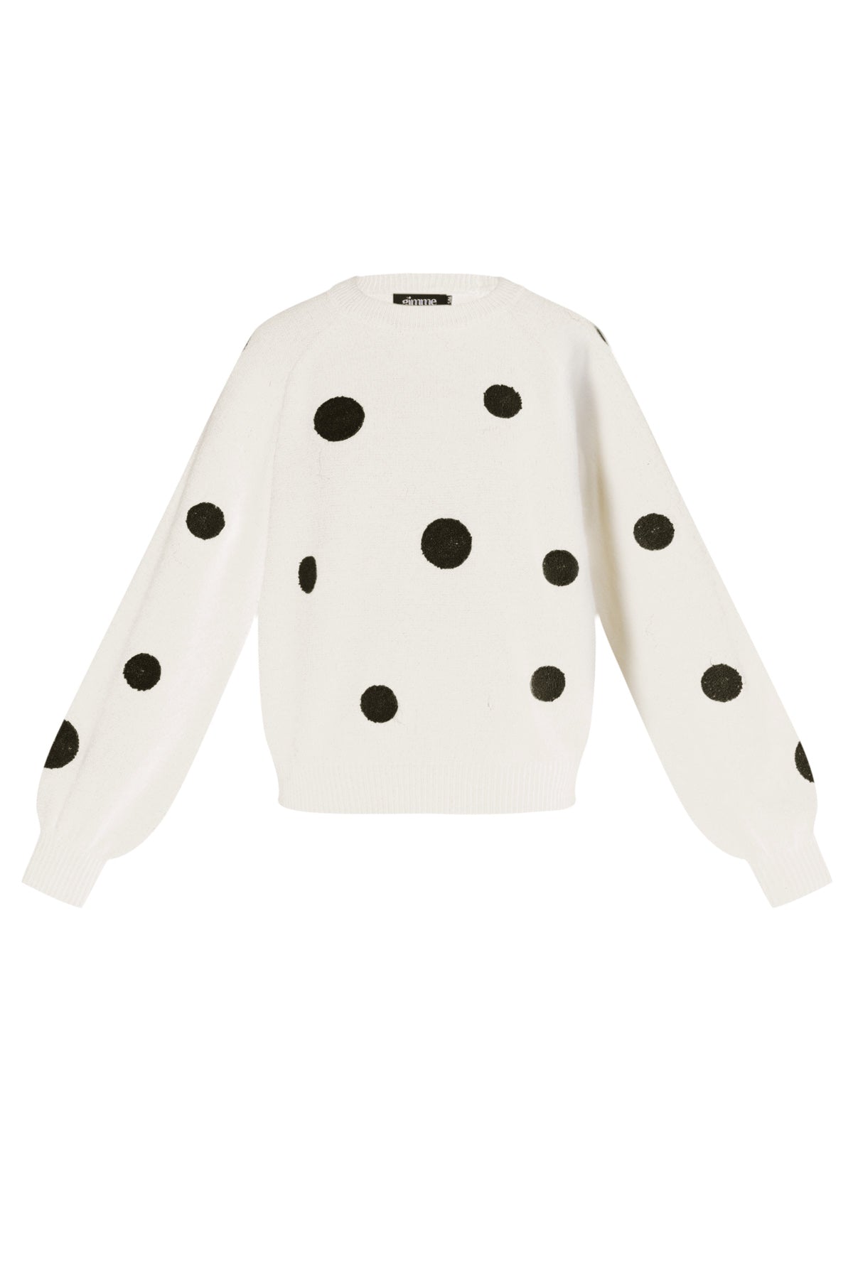 Damen Pullover Gepunktet Luxus | Polyester | Mehrfarbig