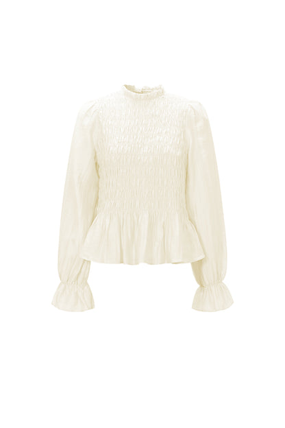 Damen Top Nylon Vollton | Nylon | Mehrfarbig