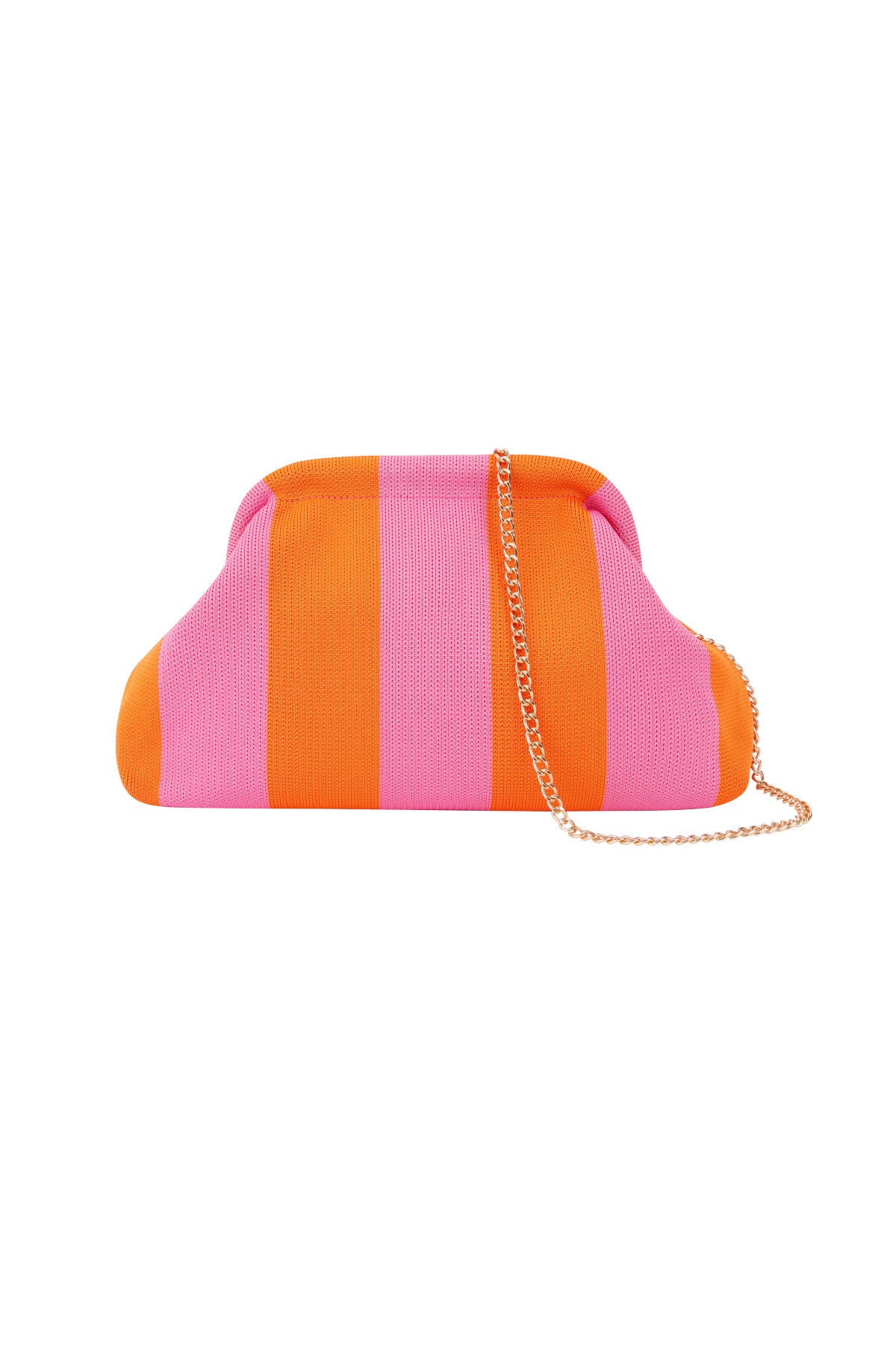 Strandclutch Baumwolle Streifen | Sommer-Clutch Damen