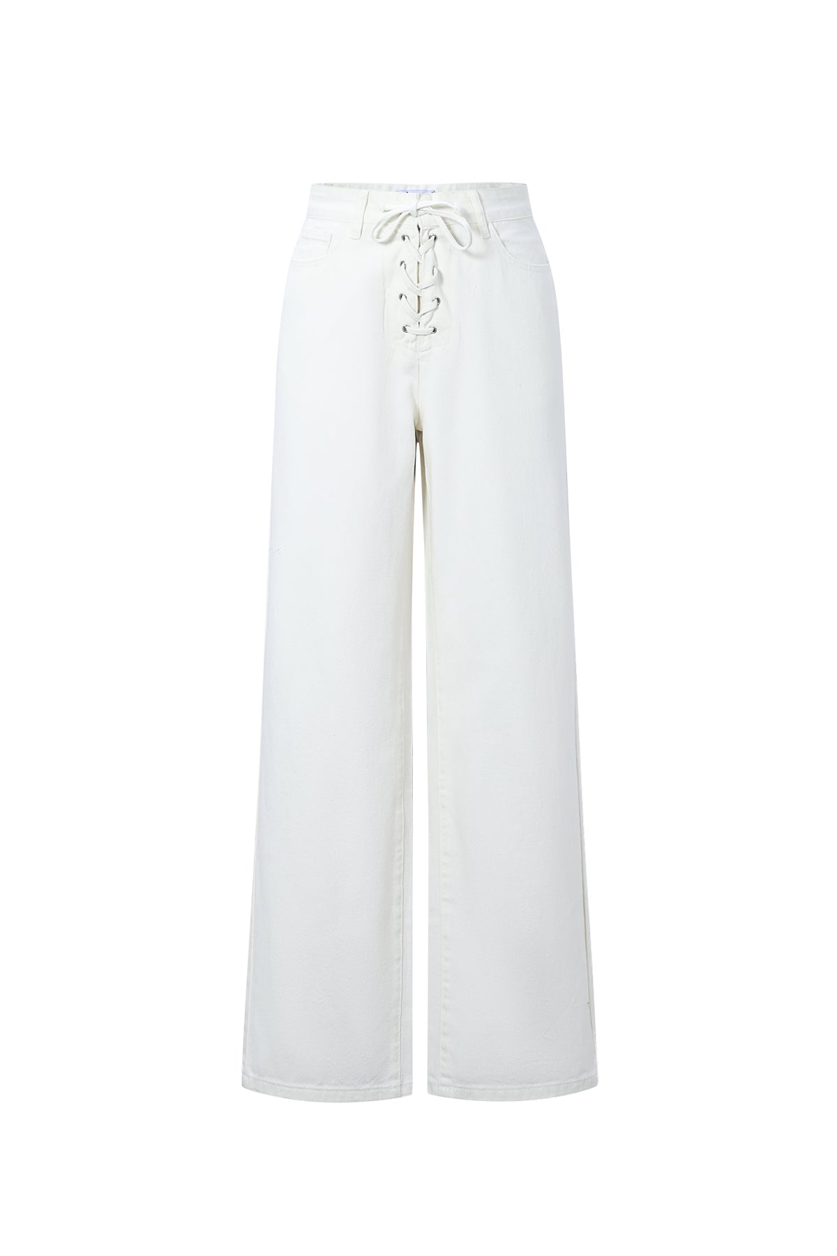 Jeans mit Schnürung