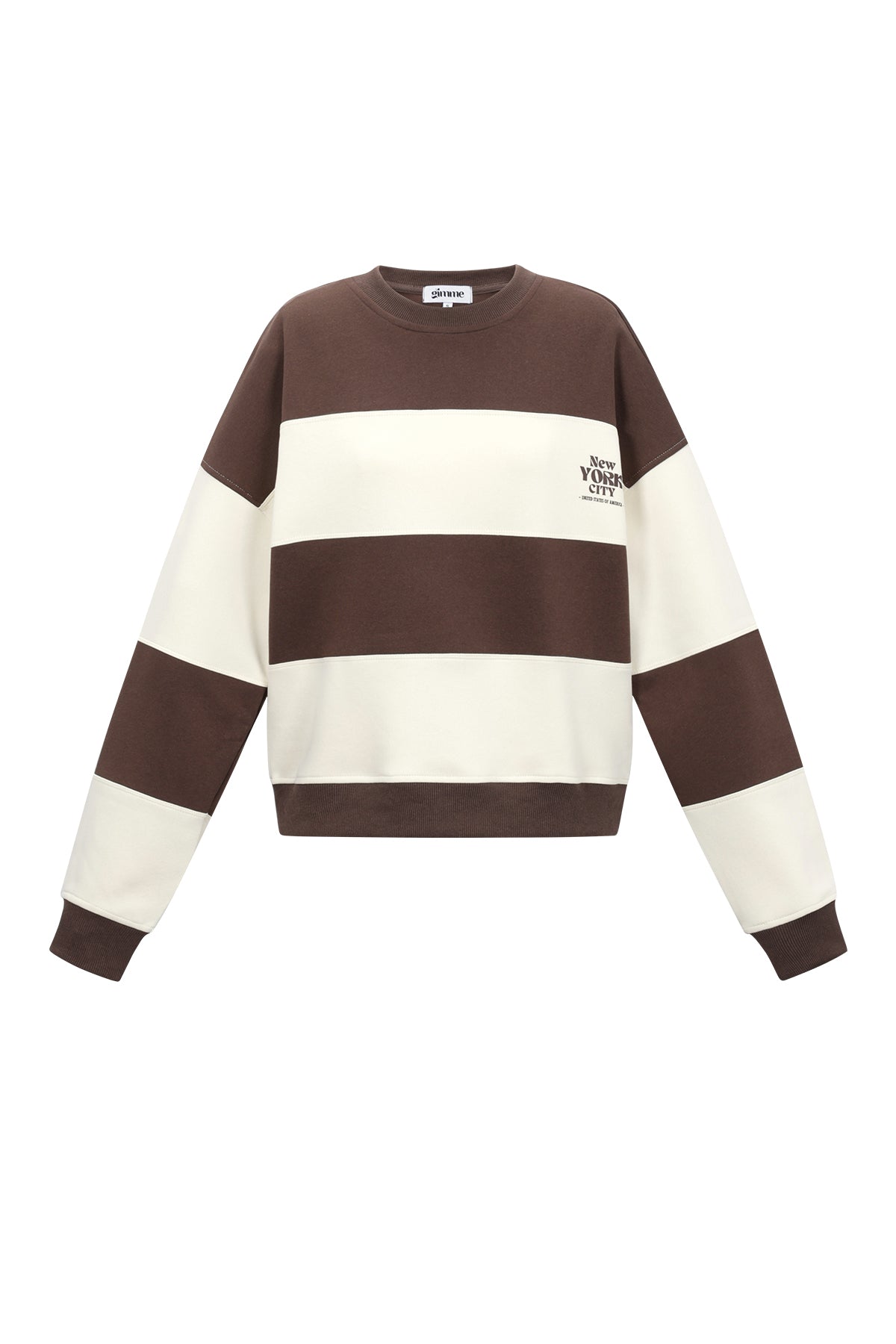 damen pullover streifen strick | baumwolle | mehrfarbig