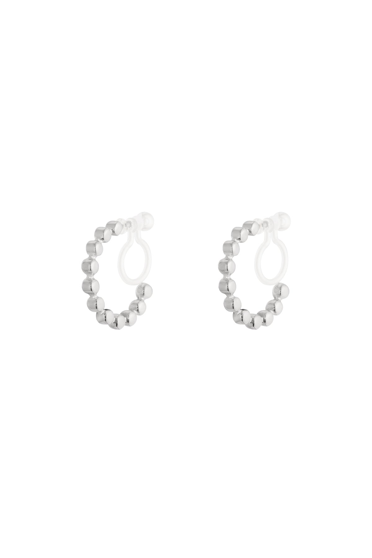 damen ohrclips schlicht 14k | edelstahl vergoldet | goldfarbe
