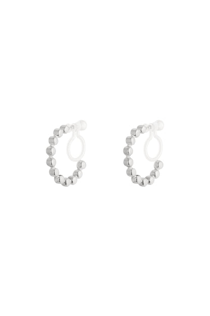 Damen Ohrclips Schlicht 14K | Edelstahl vergoldet | Goldfarbe
