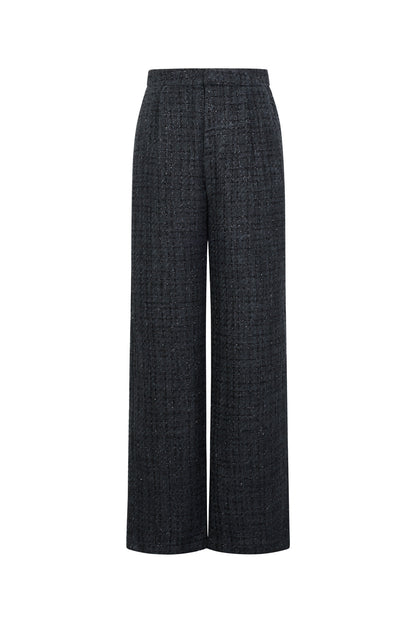 Damen Hose Karomuster | Polyester | Mehrfarbig