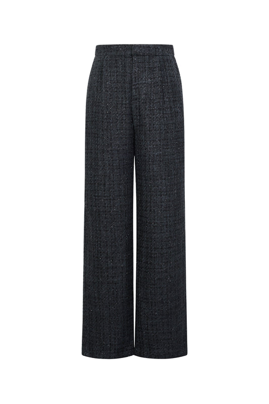 Damen Hose Karomuster | Polyester | Mehrfarbig