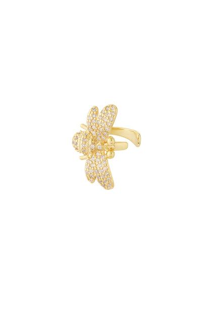 Damen Ohrmanschette Tiermotiv Zirkon | Kupfer | Gold & Silber