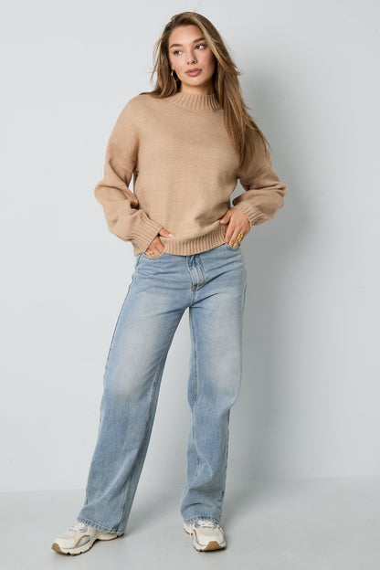 Damen Strickpullover Buchstaben Casual | Polyester | Mehrfarbig