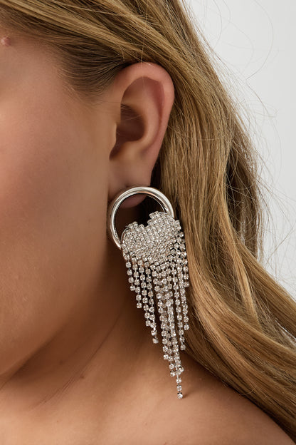 Eisen Baumeln Ohrringe unregelmäßige form Elegante Weihnachten Luxuriöse Serie frauen schmuck