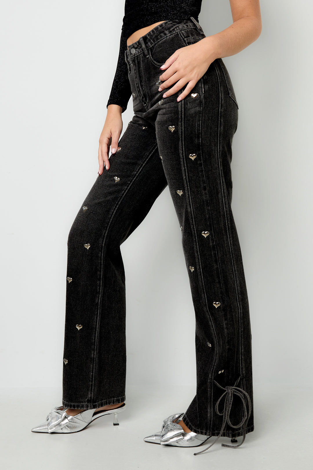 damen hose sweetheart | modal | schwarz