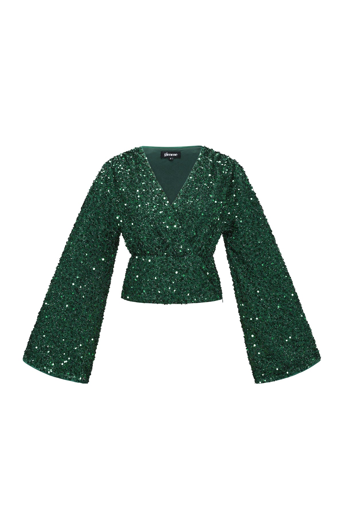 Damen Langarm Set Pailletten | Polyester | Mehrfarbig